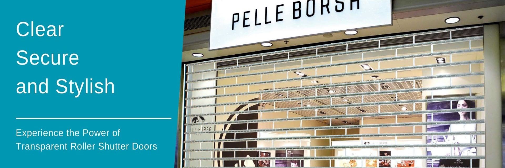 quality Transparent Roller Shutter Door factory