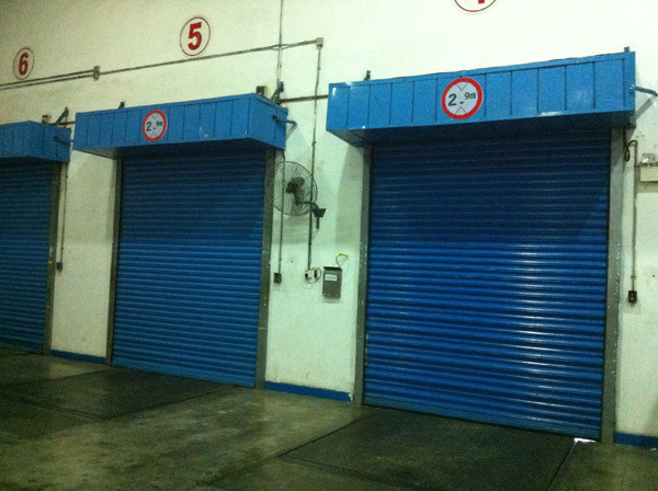 Shutter Hs Code Steel Fireproof Roller Shutters , Fire Rated Shutter Door For Warehouse