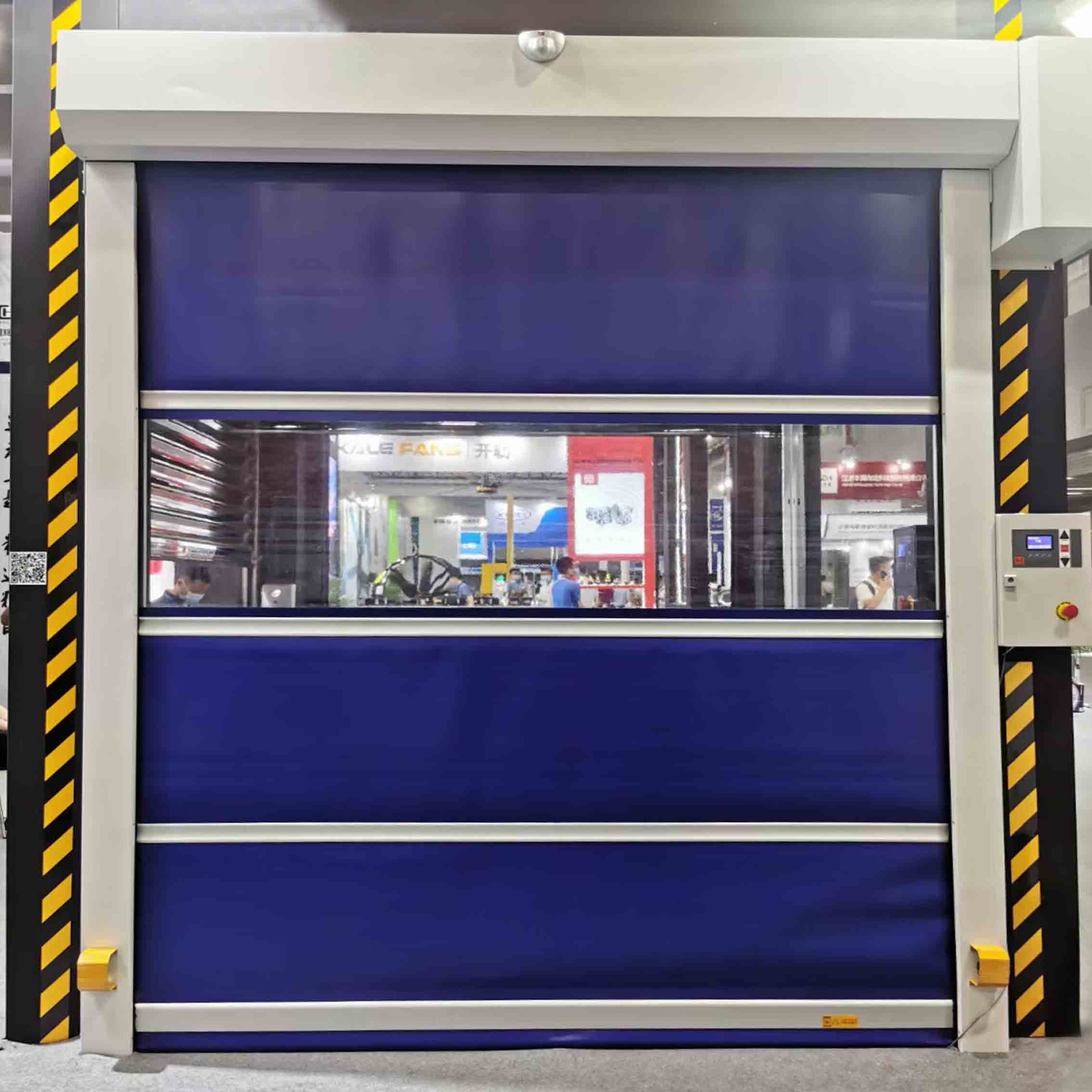 Shutter Hs Code Insulated Industrial High Speed Roller Shutter , High Security Rapid ...
